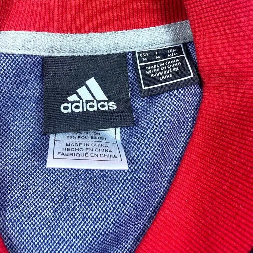 adidas MLS New‎ England Revolution Training Track Jacket Men’s Size M EUC 2012